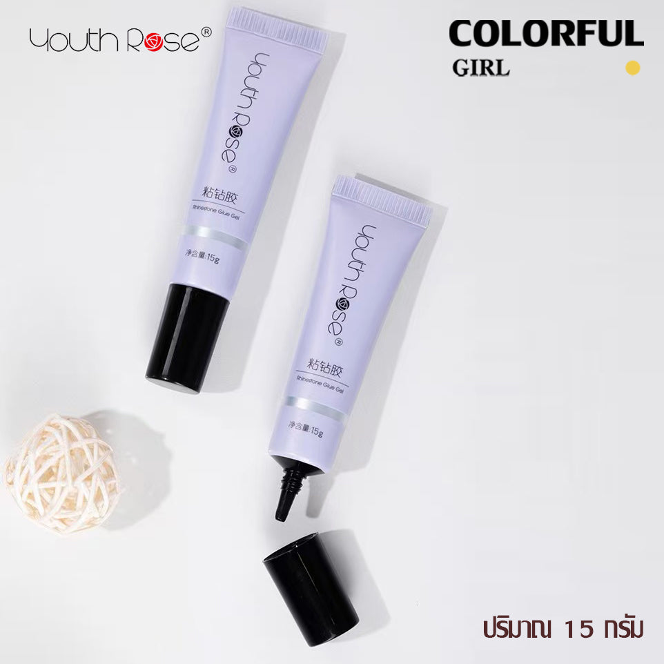 กาวติดเล็บเจลแบบแรงพิเศษ กาวเจล ติดอะไหล่เล็บ แบบขวดหยด อุปกรณ์ทำเล็บ เจลปั้นนูน สามารถใช้ปั้นลายเส้น