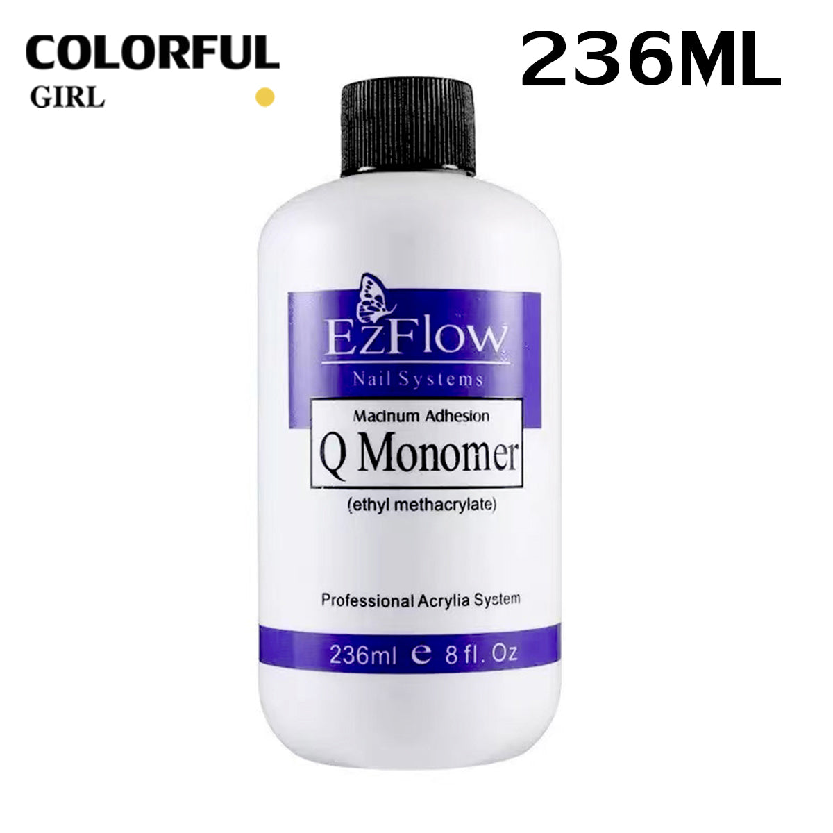 Ezflow ผงอะคริลิค / น้ำยาต่อเล็บอะคริลิค เซ็ตทำเล็บอะคริลิคครบชุด 💅 กระปุกใส 28 กรัม มี 3 สี | น้ำยาโมโนเมอร์ เซ็ตตัวปานกลาง กลิ่นอ่อน ใช้งานง่าย