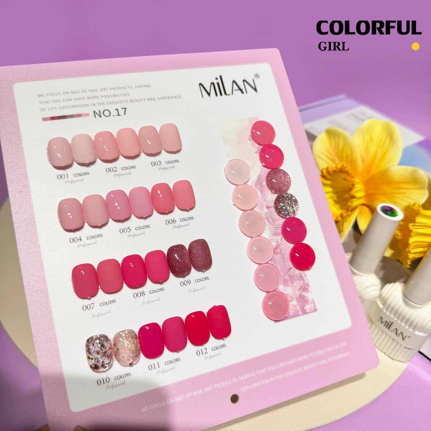 【พร้อมส่ง】สีเจล Milan New🎉 มาใหม่12สีพาสเทลพร้อมส่งMilan มาใหม่12สีพาสเทลพร้อมส่งMilan มาใหม่12สี แถมชาร์ทสี น่ารัก