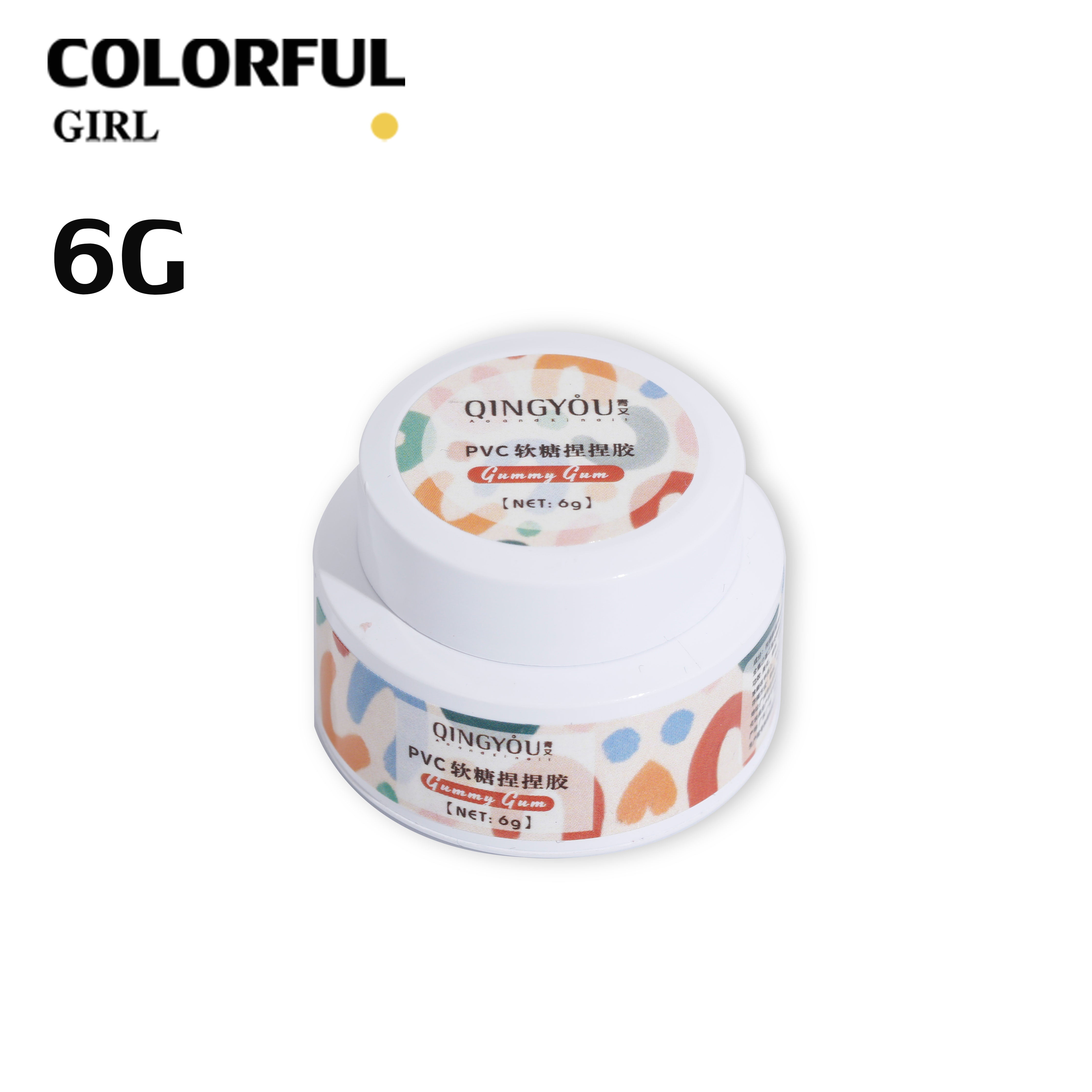 กาวเจลแกะสลัก นิ่ม 5D ขนาด 6G/5G สําหรับตกแต่งเล็บ เจลใส เคลียร์สูง ไม่ติดมือ กาวเจลแกะสลัก 3 มิติ ปั้นง่าย ไม่เหนียวมือ