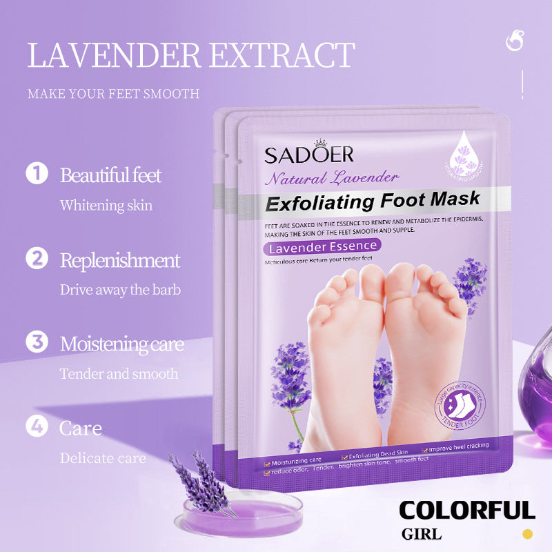 【10คู่】มาส์กมือ มาส์กเท้า ✨ นมแพะ / วิตามินซี / กุหลาบ / ลาเวนเดอร์ / ว่านหางจระเข้ บำรุงล้ำลึก เติมความชุ่มชื้น มือเท้านุ่มชุ่มชื้น ผิวดูเรียบเนียนกระจ่างใส