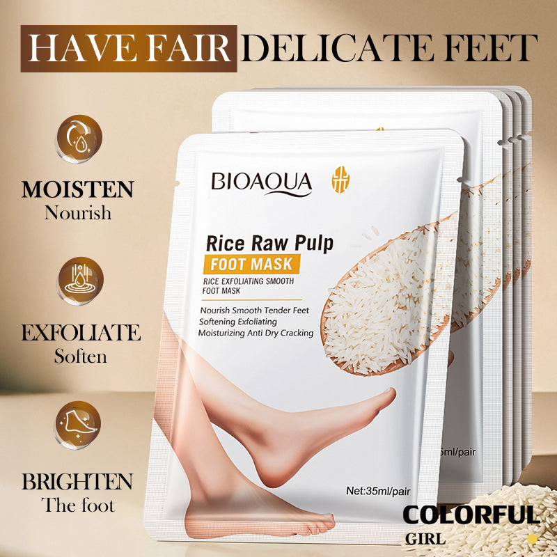 【10คู่】มาส์กมือ มาส์กเท้า ✨ นมแพะ / วิตามินซี / กุหลาบ / ลาเวนเดอร์ / ว่านหางจระเข้ บำรุงล้ำลึก เติมความชุ่มชื้น มือเท้านุ่มชุ่มชื้น ผิวดูเรียบเนียนกระจ่างใส