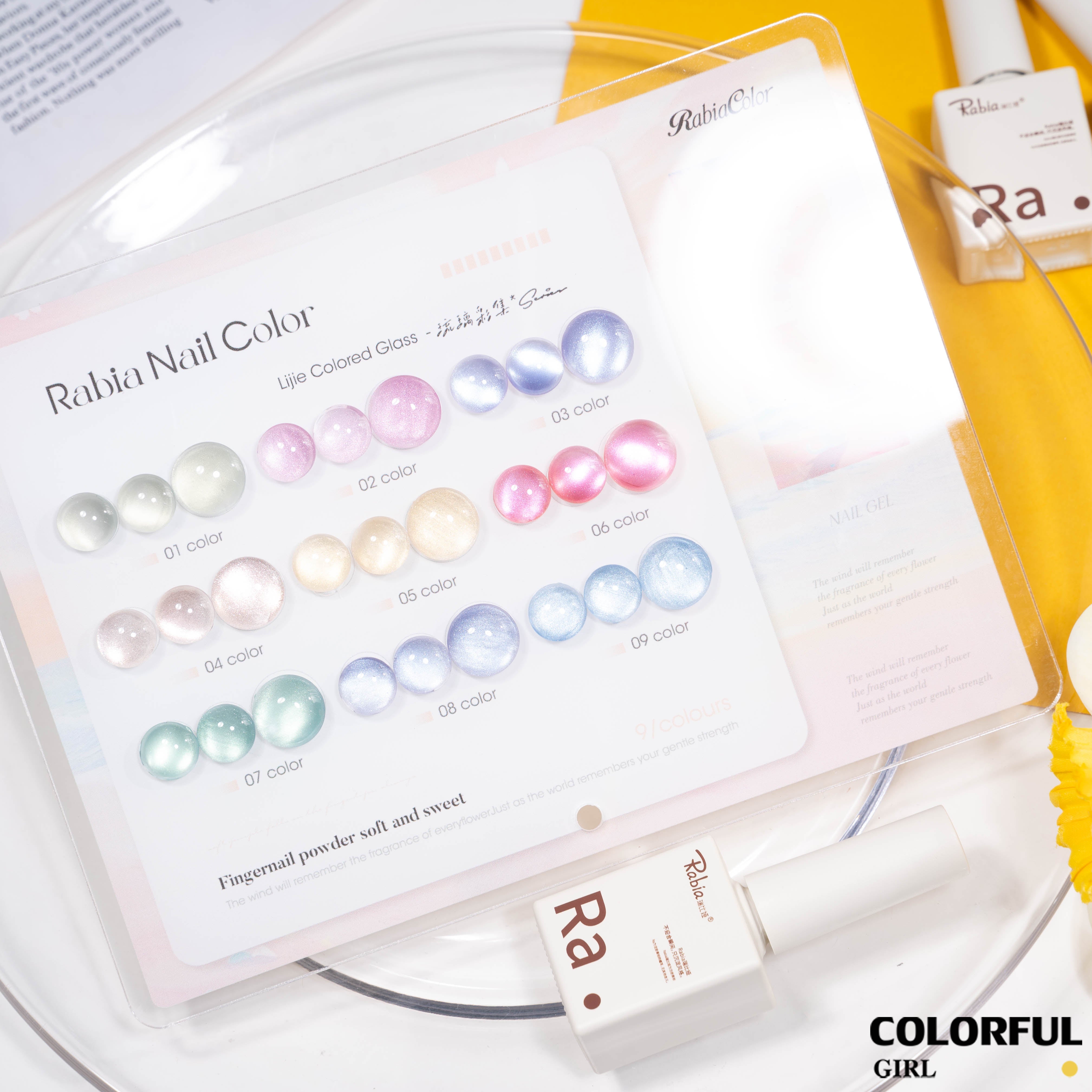 【พร้อมส่ง】Rabia สีเจลแคทอาย 9 สี ✨|เซ็ตใหม่ โทนสีสวยละมุน|เอฟเฟกต์ประกายแสงเล่นมิติ|แสงวิบวับดุจประกายดาว|แถมชาร์ทสีพร้อมโชว์สีสวย ๆ|ทามาให้แล้ว พร้อมใช้งาน 💅