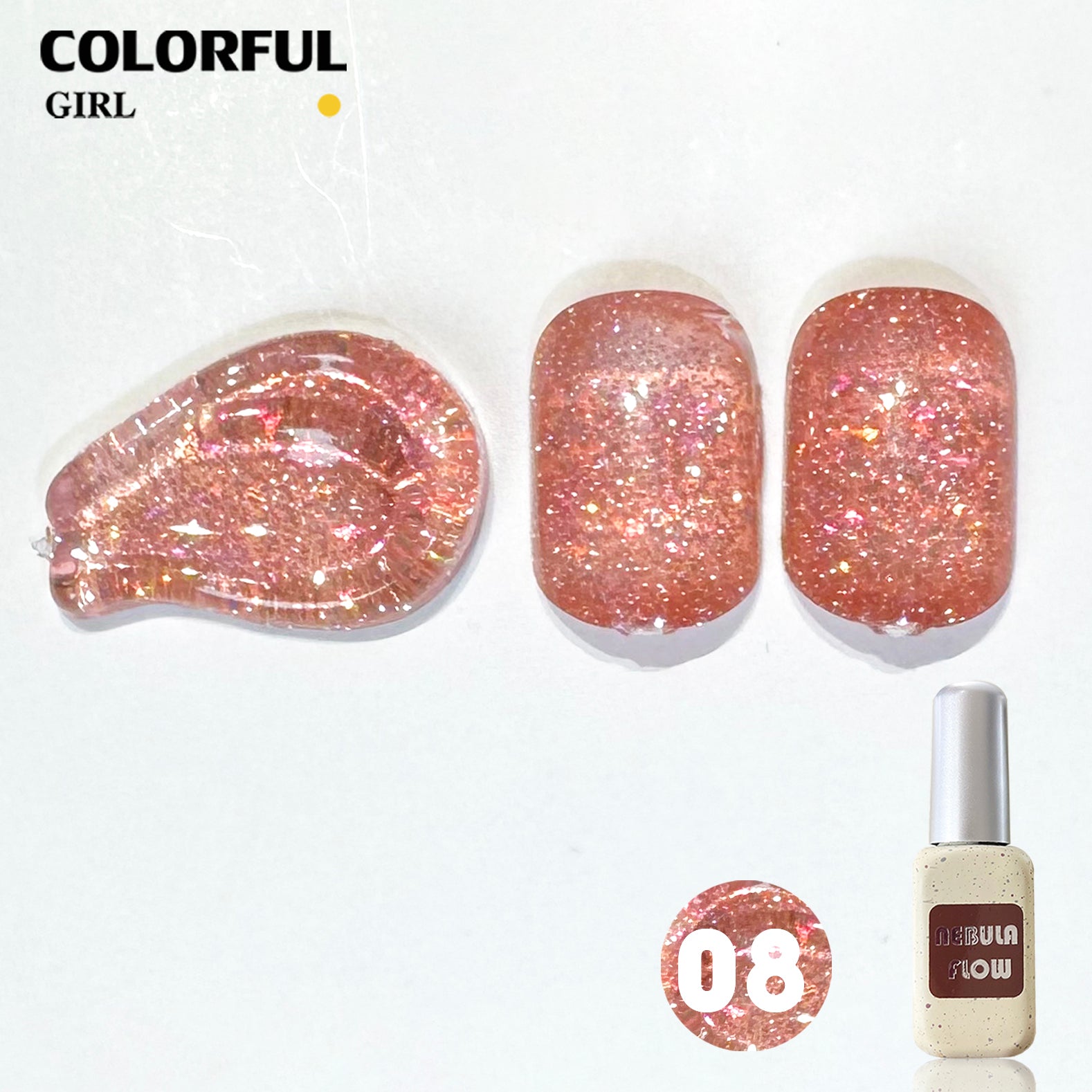 NebulNFlow 24สี สีเแฟลช แบบแยกขวด | สีแฟลช
