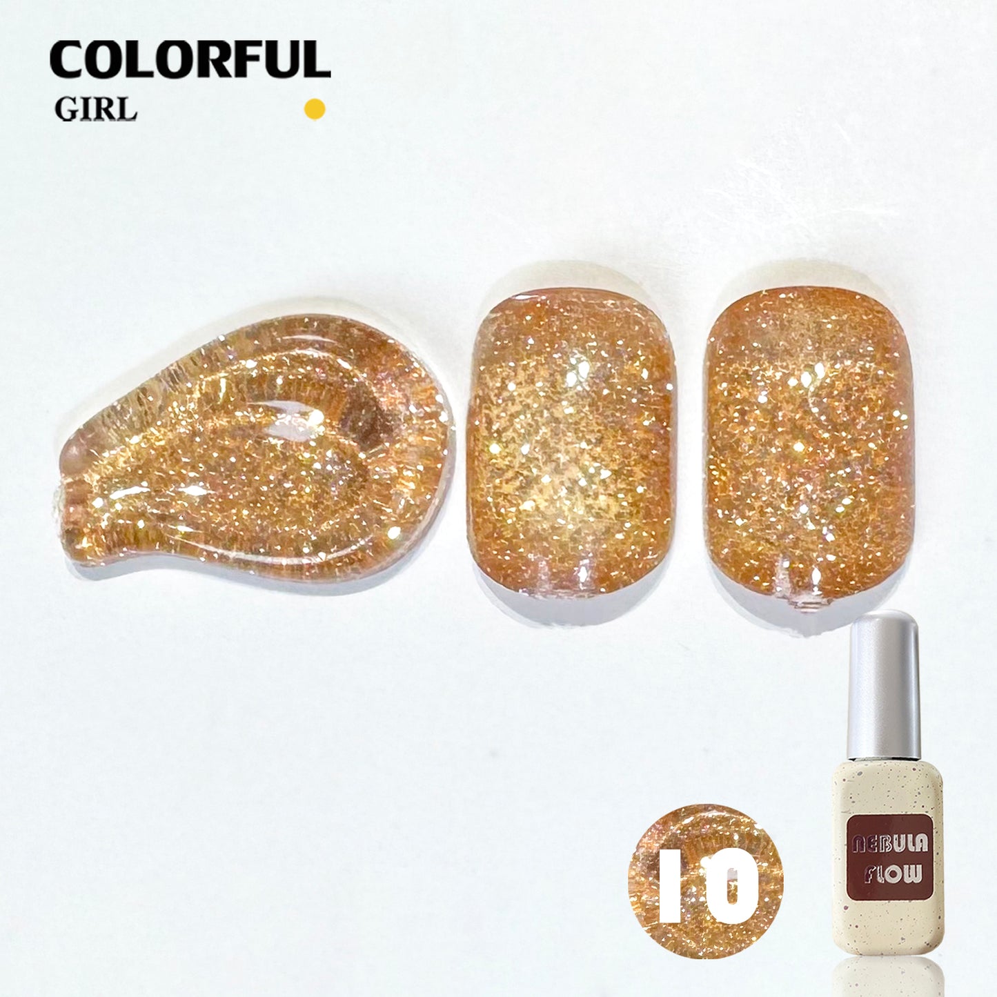 【พร้อมส่ง】NF-015|เบอร์ 1-24 แบบแยกขวด สีเจลแฟลช NebulNFlow|สีทาเล็บเจล cต้องอบ ส่งไว แถม ชาร์ทสี ยาทาเล็บเจล