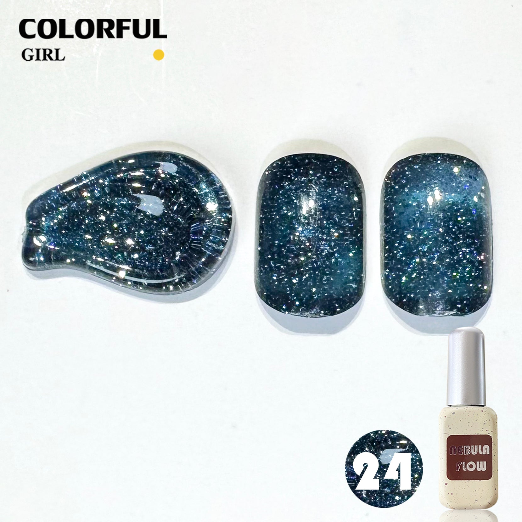 NebulNFlow 24สี สีเแฟลช แบบแยกขวด | สีแฟลช