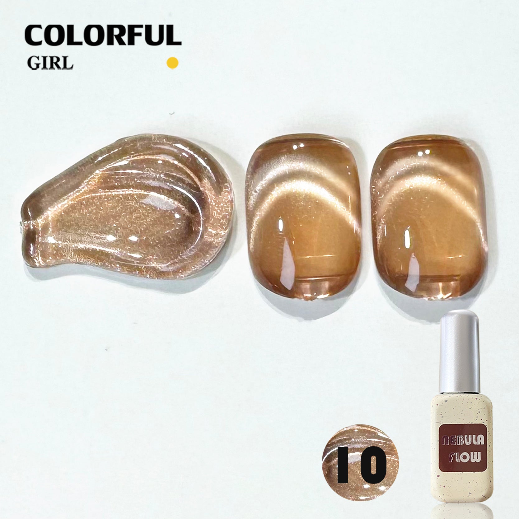 【พร้อมส่ง】NF-019|เบอร์ 1-24 สีเจลแคทอายเนื้อซาติน NebulNFlow|แบบแยกขวด สีเจลแคทอาย สีแน่น วิบวับ สีลูกแก้ว สวยมาก ต้องอบ ส่งไว