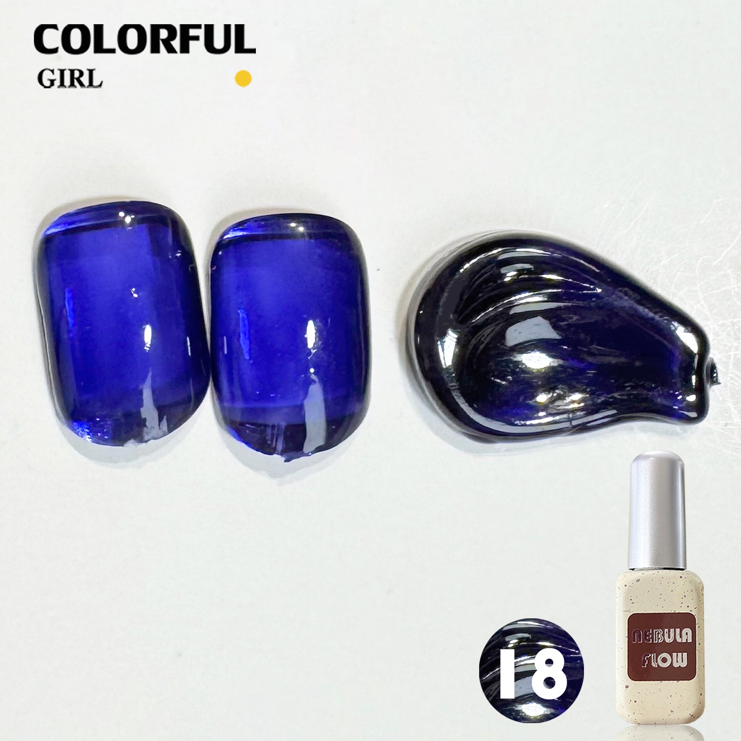 ✨พร้อมส่ง🇹🇭✨NF-020|เบอร์ 1-24 สีเจลไซรัป แบบแยกขวด NebulNFlow |เนื้อสวยละมุนค่ะ สีลูกกวาด ไม่บางจนเกินไปทาง่ายและสวยมากค่ะ