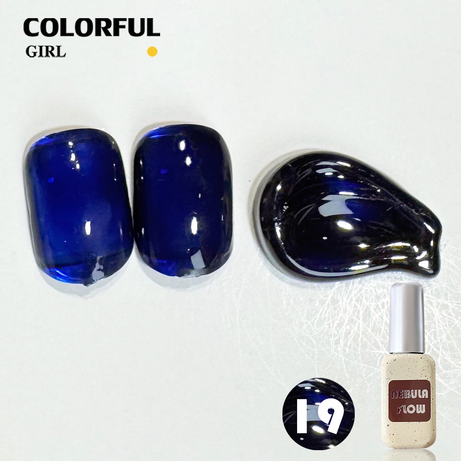 NebulNFlow แบบแยกขวด เบอร์ 1-24 สีเจลไซรัป |เนื้อสวยละมุนค่ะ สีลูกกวาด ไม่บางจนเกินไปทาง่าย
