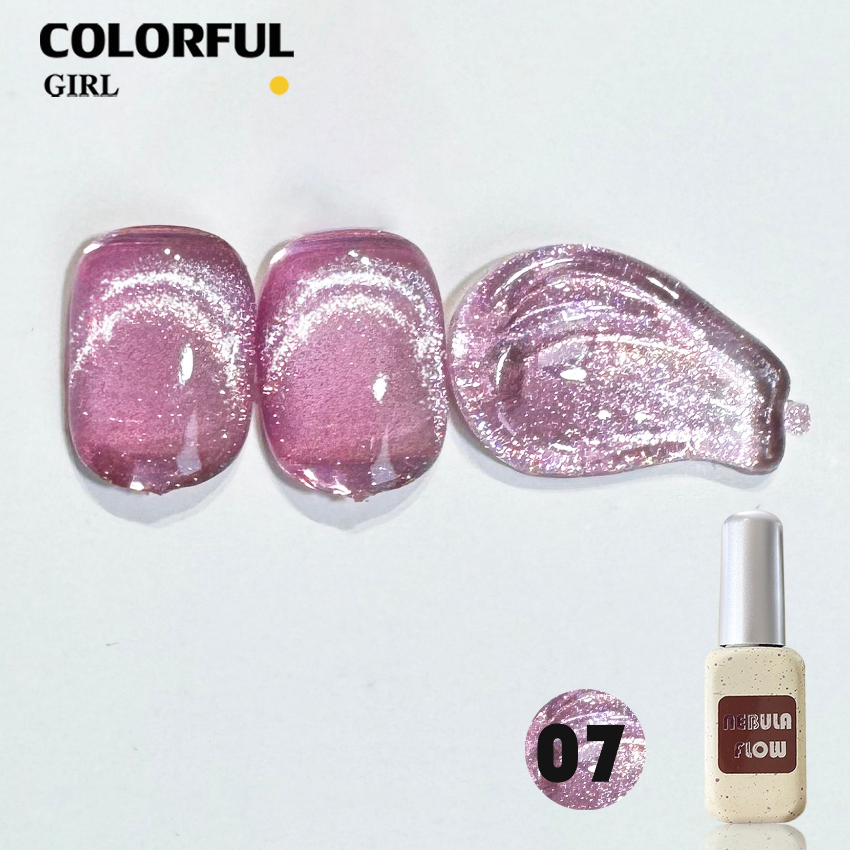 NebulNFlow เบอร์ 1-24 สีเจลแคทอาย แบบแยก