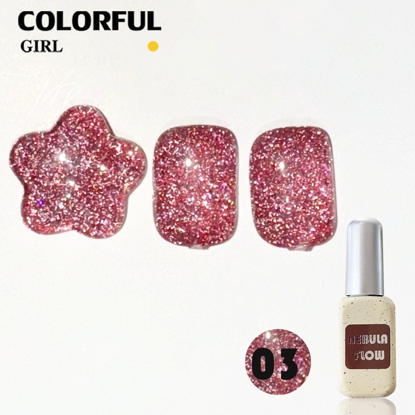 【พร้อมส่ง】NF-003|เบอร์ 1-12 แบบแยกขวด สีเจลแฟลช NebulNFlow |สีทาเล็บเจล สีเจลทาเล็บ ส่งไว แถม ชาร์ทสี ต้องอบ