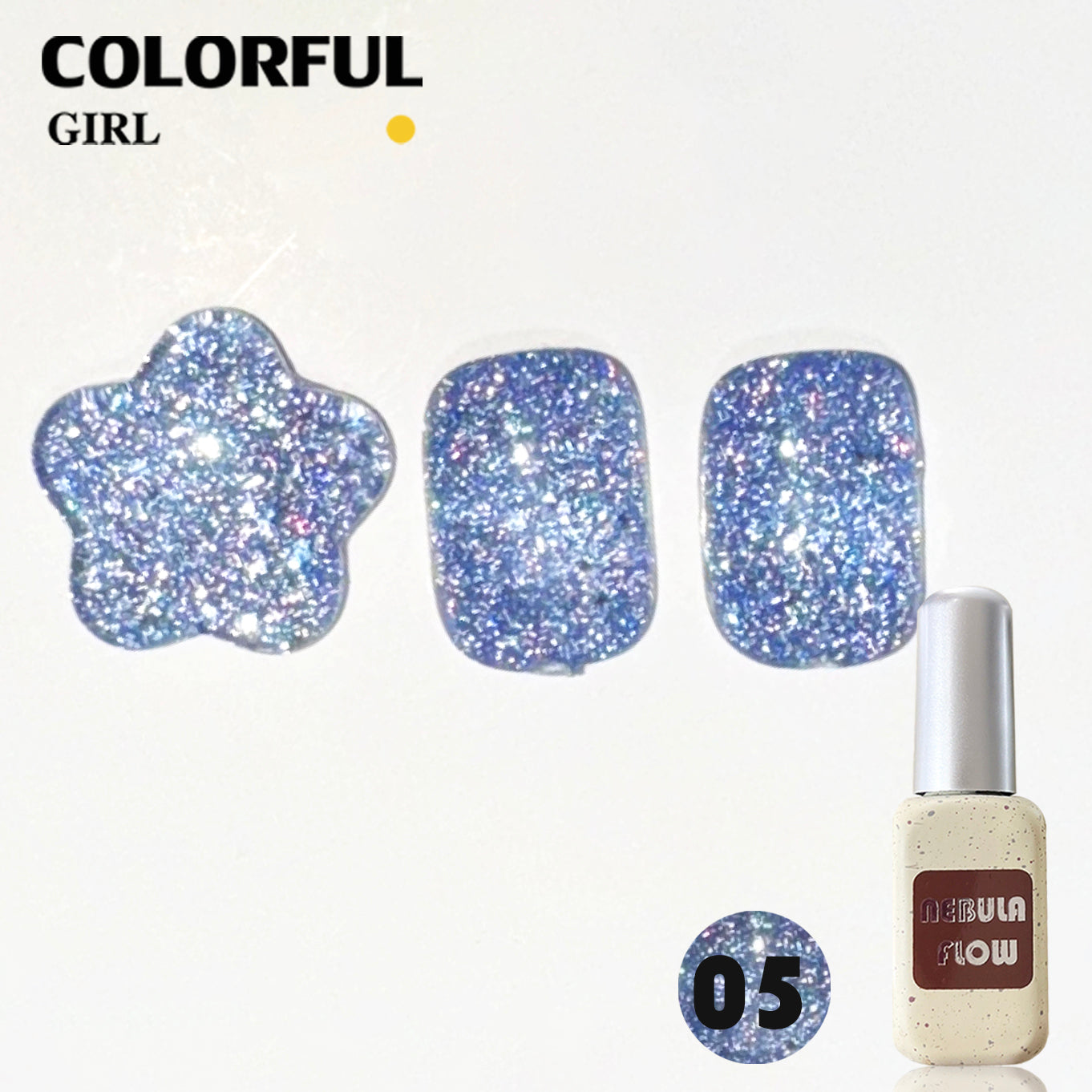 NebulNFlow เบอร์ 1-12 แบบแยกขวด สีเจลแฟลช