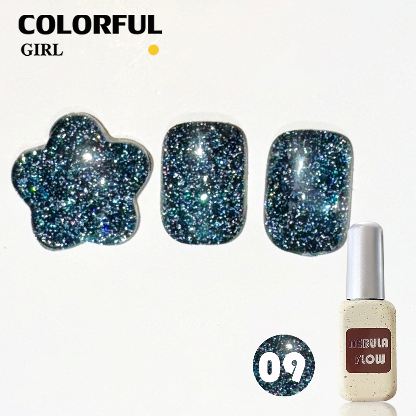 【พร้อมส่ง】NF-003|เบอร์ 1-12 แบบแยกขวด สีเจลแฟลช NebulNFlow |สีทาเล็บเจล สีเจลทาเล็บ ส่งไว แถม ชาร์ทสี ต้องอบ
