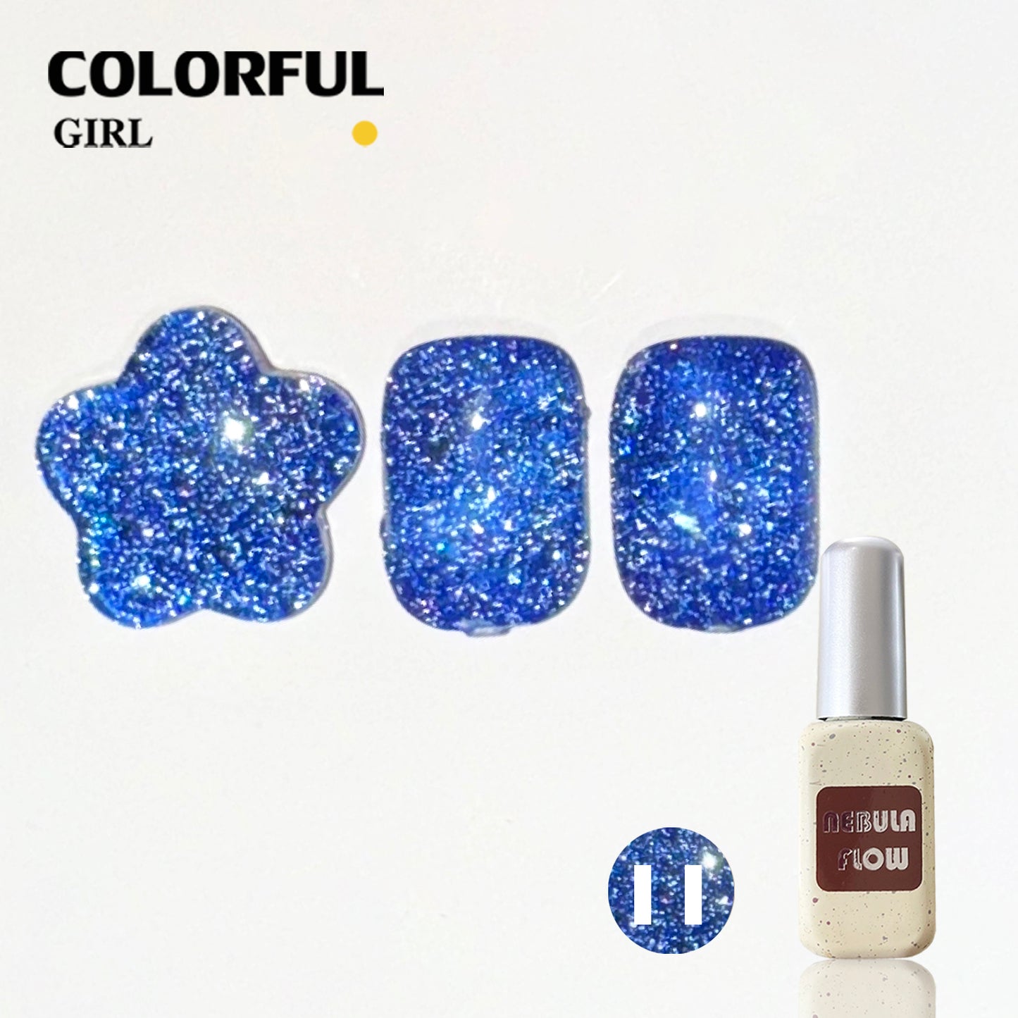 【พร้อมส่ง】NF-003|เบอร์ 1-12 แบบแยกขวด สีเจลแฟลช NebulNFlow |สีทาเล็บเจล สีเจลทาเล็บ ส่งไว แถม ชาร์ทสี ต้องอบ