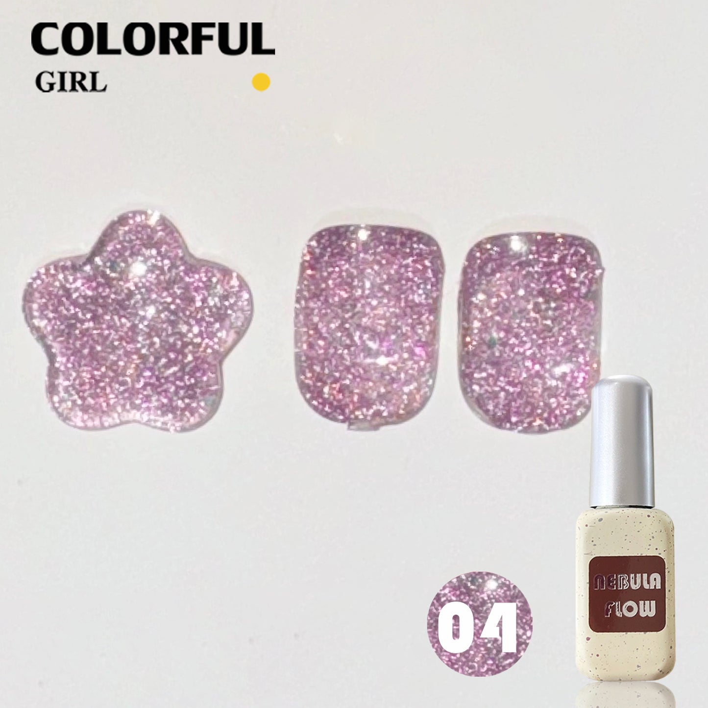 【พร้อมส่ง】NF-004|เบอร์ 1-12 แบบแยกขวด สีเจลแฟลช NebulNFlow | สีเล็บเจล ต้องอบ ส่งไว แถม ชาร์ทสี ยาทาเล็บเจล