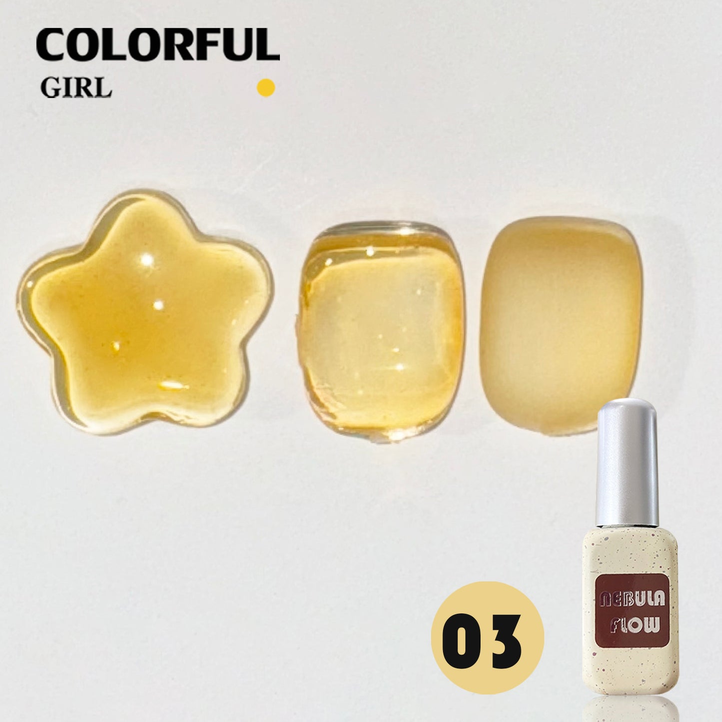 ✨พร้อมส่ง🇹🇭✨ NF-006|เบอร์ 1-12 แบบแยกขวด สีไซรัปแคนดี้NebulNFlow| สีลูกกวาด เนื้อสวยละมุนค่ะ ส่งไว ไม่บางจนเกินไปทาง่ายและสวยมากค่ะ