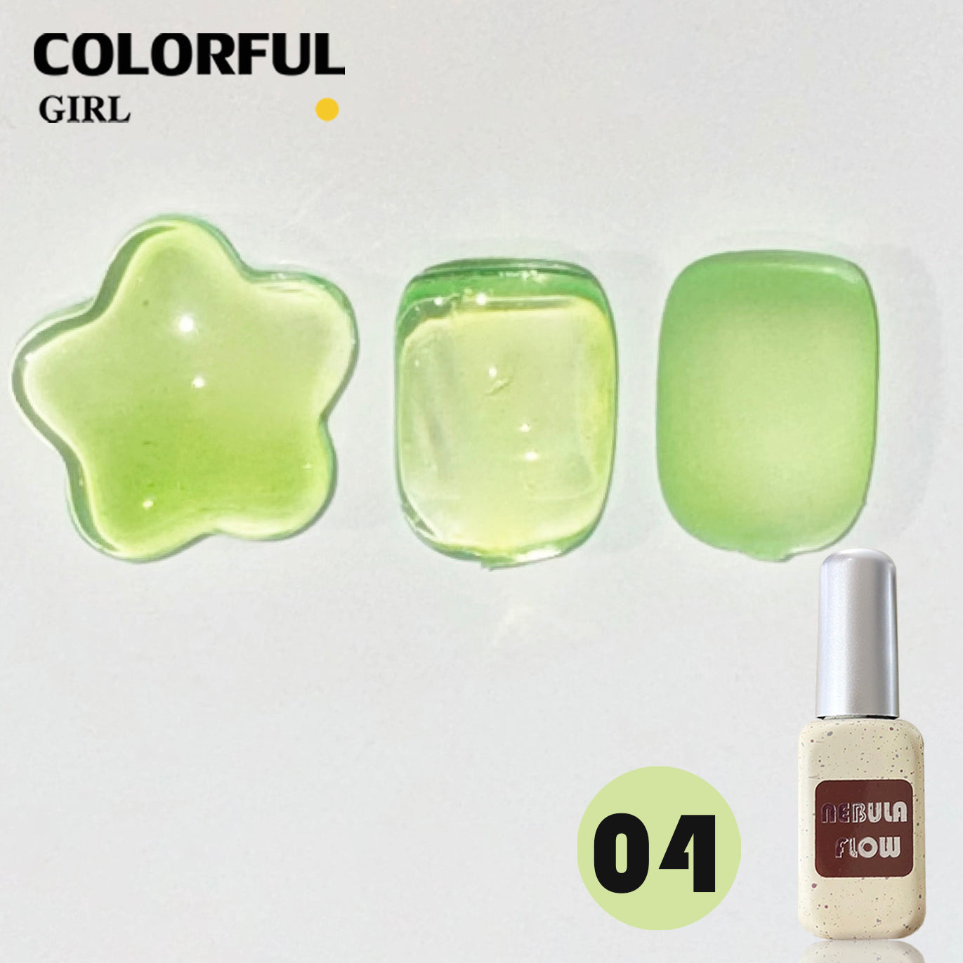 ✨พร้อมส่ง🇹🇭✨ NF-006|เบอร์ 1-12 แบบแยกขวด สีไซรัปแคนดี้NebulNFlow| สีลูกกวาด เนื้อสวยละมุนค่ะ ส่งไว ไม่บางจนเกินไปทาง่ายและสวยมากค่ะ