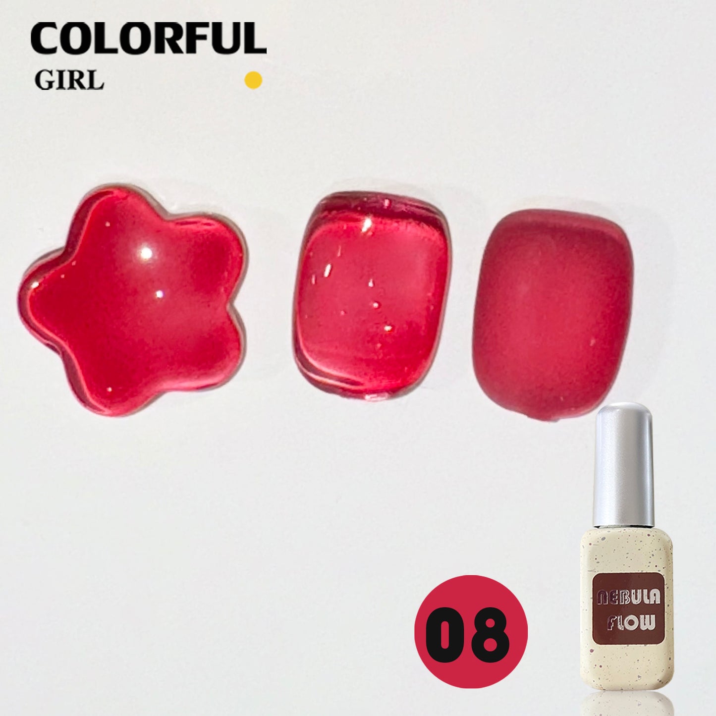 ✨พร้อมส่ง🇹🇭✨ NF-006|เบอร์ 1-12 แบบแยกขวด สีไซรัปแคนดี้NebulNFlow| สีลูกกวาด เนื้อสวยละมุนค่ะ ส่งไว ไม่บางจนเกินไปทาง่ายและสวยมากค่ะ