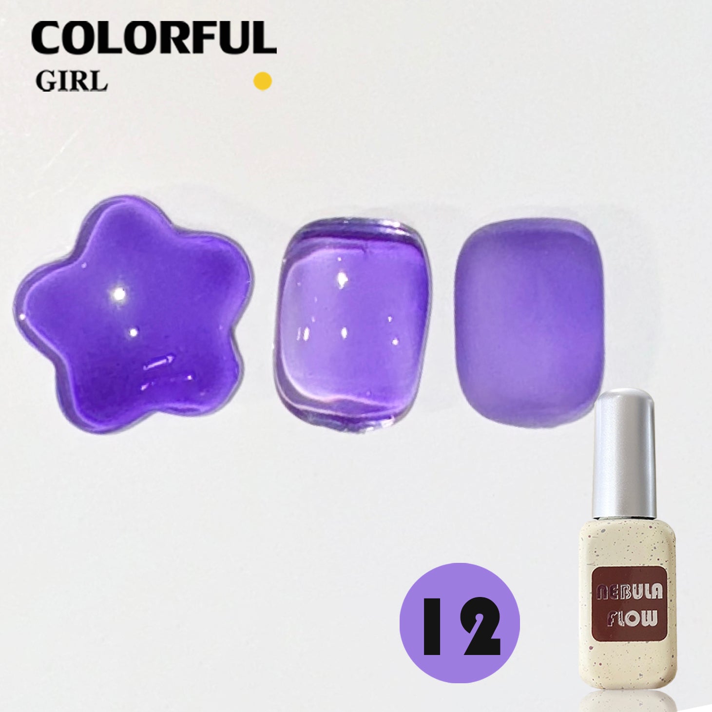 NebulNFlow 12 สี สีไซรัป แบบแยกขวด | สีไซรัป
