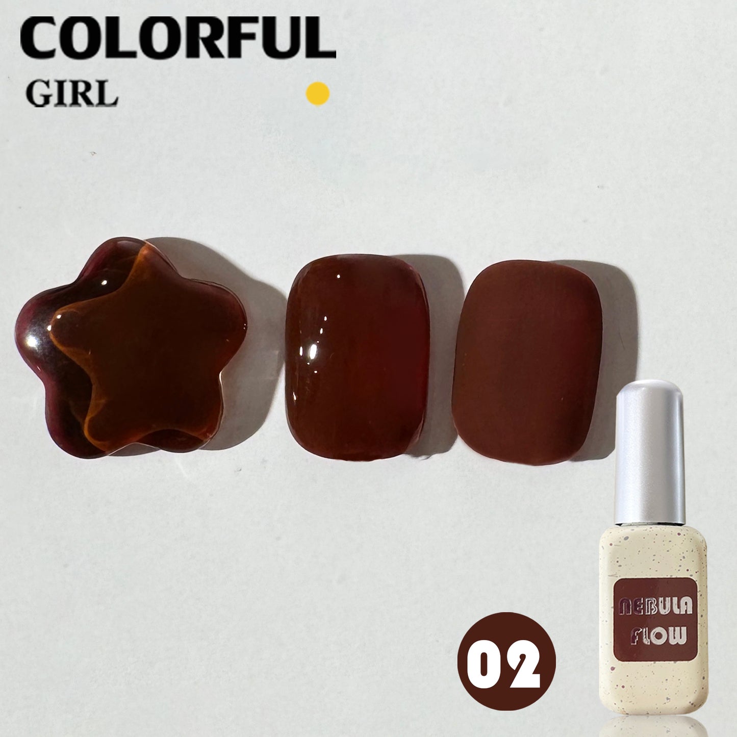 【พร้อมส่ง】NF-007|เบอร์ 1-12 แบบแยกขวด สีเจลสีแดง NebulNFlow| สีเจลสีพื้น/สีเจลแคทอาย/สีเจลกลิซเตอร์/สีเจลไซรัป วิบวับ สีแน่น ต้องอบ สวยมาก "