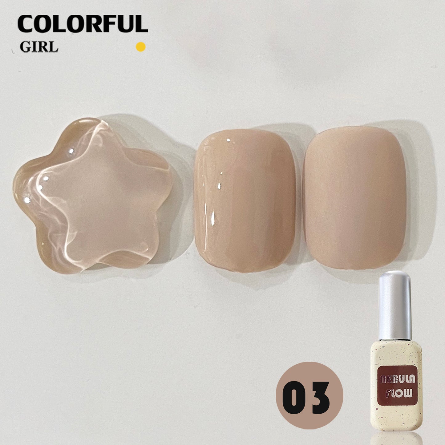 【พร้อมส่ง】 NF-009|12สี แบบแยกขวด สีเจลสีน้ำตาล NebulNFlow|     สีเจลสีพื้น/ สีเจลกลิซเตอร์/สีเจลไซรัป  วิบวับ สวยมาก สีแน่น ต้องอบ