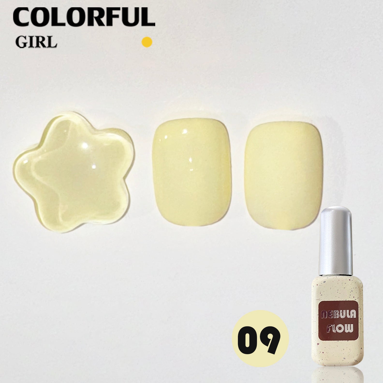 NebulNFlow 12 สี สีพาสเทล แบบแยกขวด | สีพาสเทล