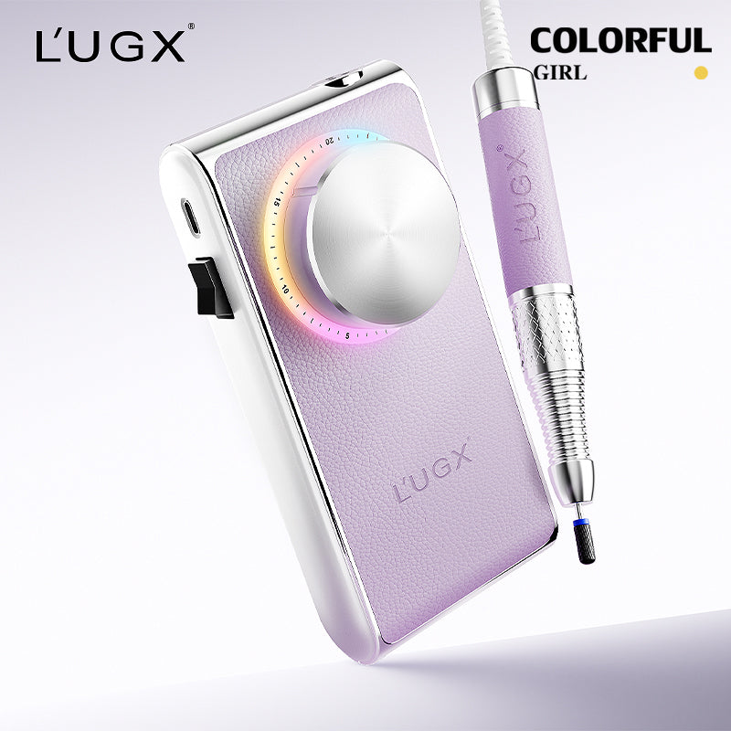 L'UGX เครื่องเจียร์เล็บ LG-902 LUGX มี 4 สีให้เลือก 30,000 rpm 24w เครื่องเจียแบบพกพา ชาร์จไฟได้