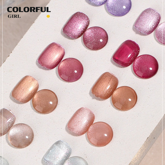 พร้อมส่งในไทย สีเจลทาเล็บแคทอาย《 milan 》36 สี สีลูกแก้วแคทอาย สีลูกแก้ว ส่งไว! พร้อมชาร์ทสีค่ะสีแน่นสวยมากเลยนะคะ