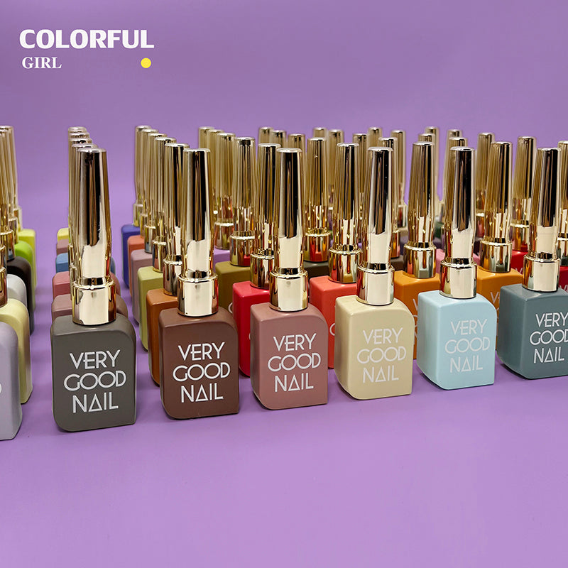 สีพื้น very good 60 สี ฟรีชาร์ท เบส และท๊อป ขนาด 15ml./ขวด