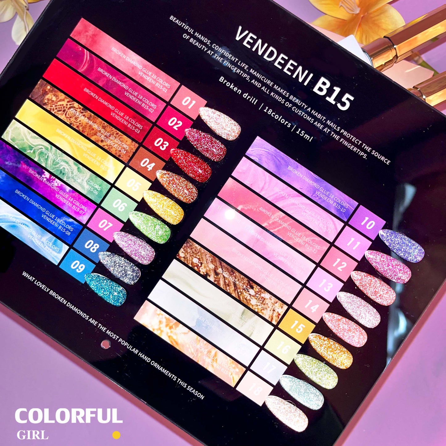 【พร้อมส่ง】Vedenni B15สี สีเจลแฟลช18สี แถม ชาร์ทสี(Vedenni) 15 สีผมธรรมชาติสำเร็จค่ะ แฟลชใหม่ล่าสุด แถมชาร์ทสำเร็จ