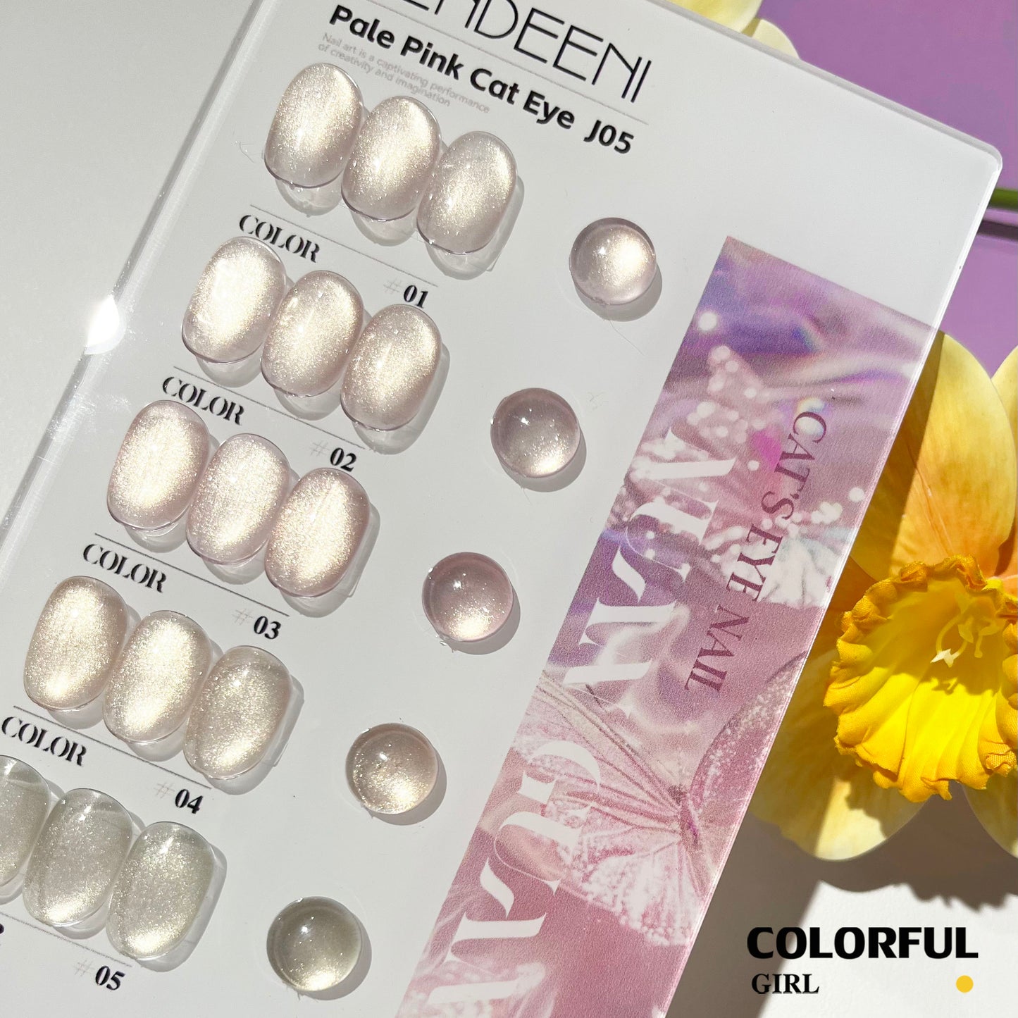 พร้อมส่งในไทย สีเจลทาเล็บแคทอาย《 VENDEENI VDN-J05》5สี สีลูกแก้วแคทอาย สีลูกแก้ว ส่งไว! แถม ชาร์ทสี✨