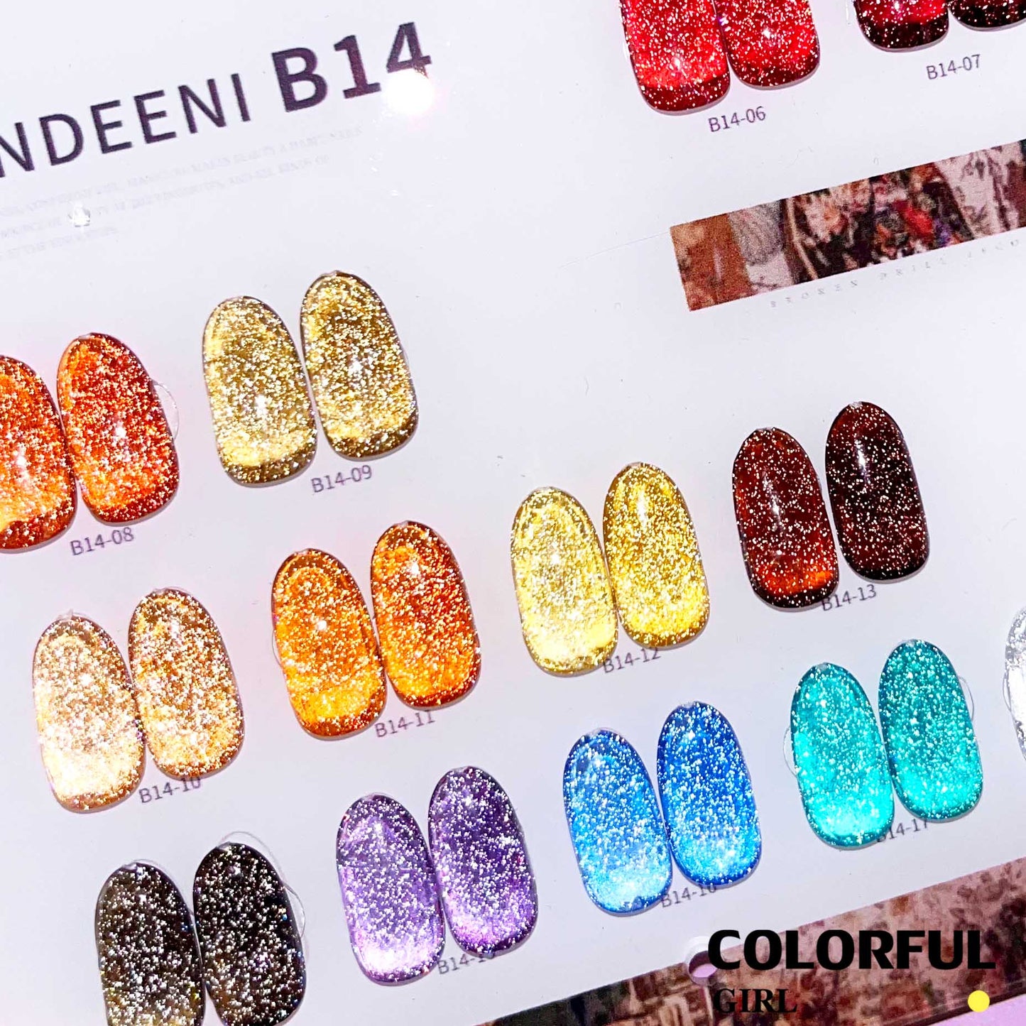 【พร้อมส่ง】สีเจลแฟลช สีทาเล็บเจล VENDEENI 18สี( VENDEENI) สีเจล 18สี สีเจลแฟลช แถม ชาร์ทสี