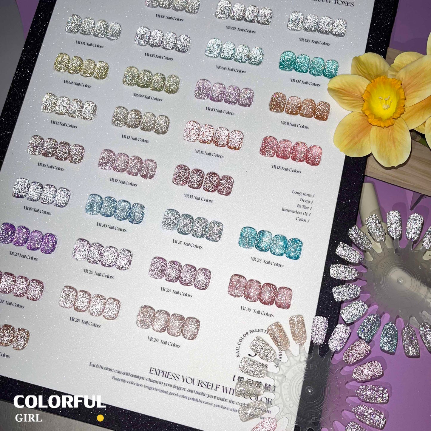 【พร้อมส่ง】YURIAO30สี สีเจลแฟลช สีทาเล็บเจล 20สี(YURIAO30) สีเจล30สี สีเจลแฟลช แถม ชาร์ทสี