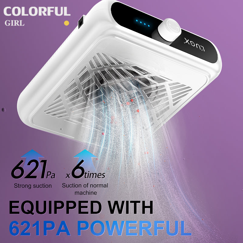 LUGX(LG622sรุ่นชาร์จไฟได้ )(LG622รุ่นเสียบปลั๊ก) ✅ ของเเท้100% ✅ เครื่องดูดฝุ่นเล็บ เครื่องดูดฝุ่นไร้สาย มีเเบตเตอรี่ ดูดเเรง เเต่เสียงเบา เสียงเบา แต่แรงดูดแรง