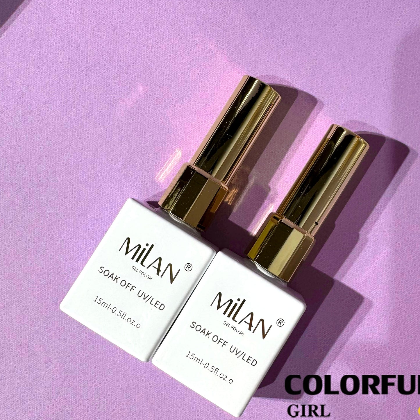 【พร้อมส่ง】Milan  สีเจลแฟลช 12 สี ✨ เจลกลิตเตอร์ประกายวิ้งค์ สีแน่น ติดทนนาน สีเจลทาเล็บ สี แถม ชาร์ทสี ยาทาเล็บเจล  15 มล.(ทามาให้แล้ว พร้อมใช้งาน)