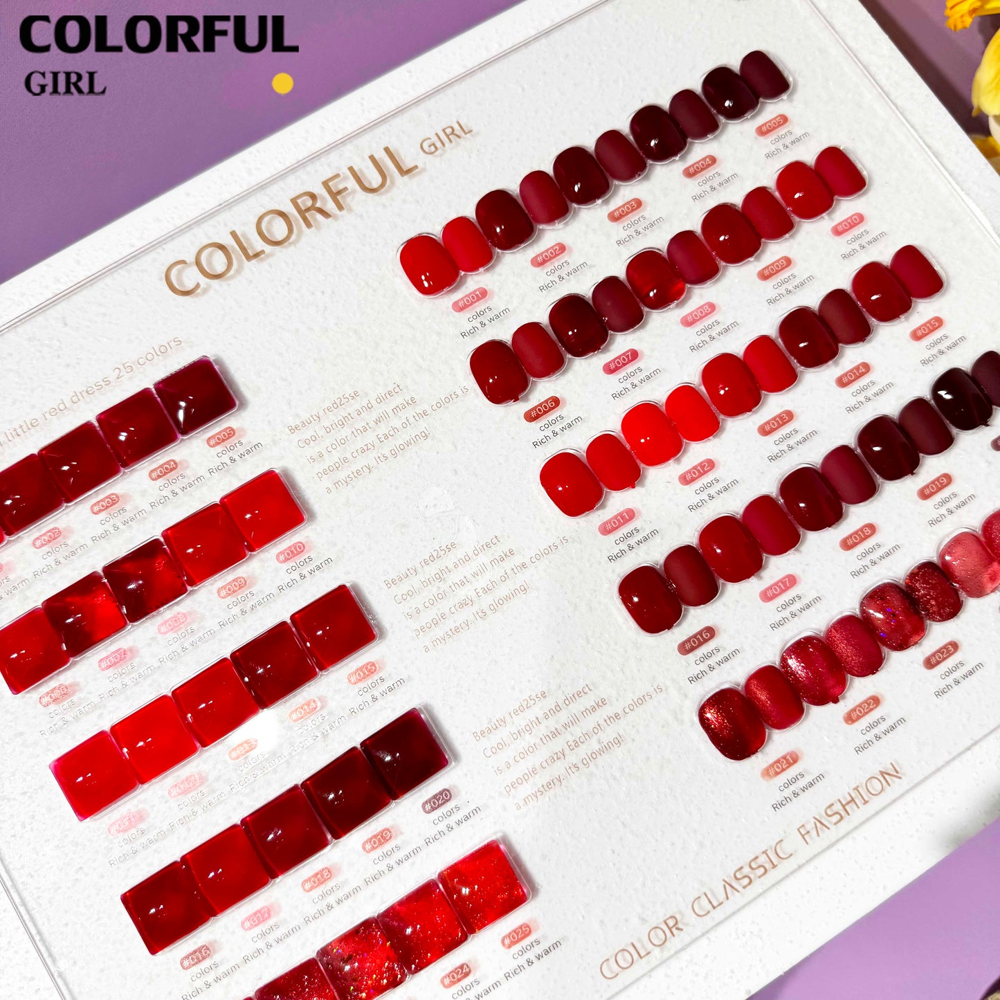 【พร้อมส่ง】สีทาเล็บเจล COLORFUL GIRL 25 สี✨ เจลทาเล็บแฟชั่น / สีเจลสีพื้น / แฟลช / ไซรัป / กลิตเตอร์ ครบในแบรนด์เดียว