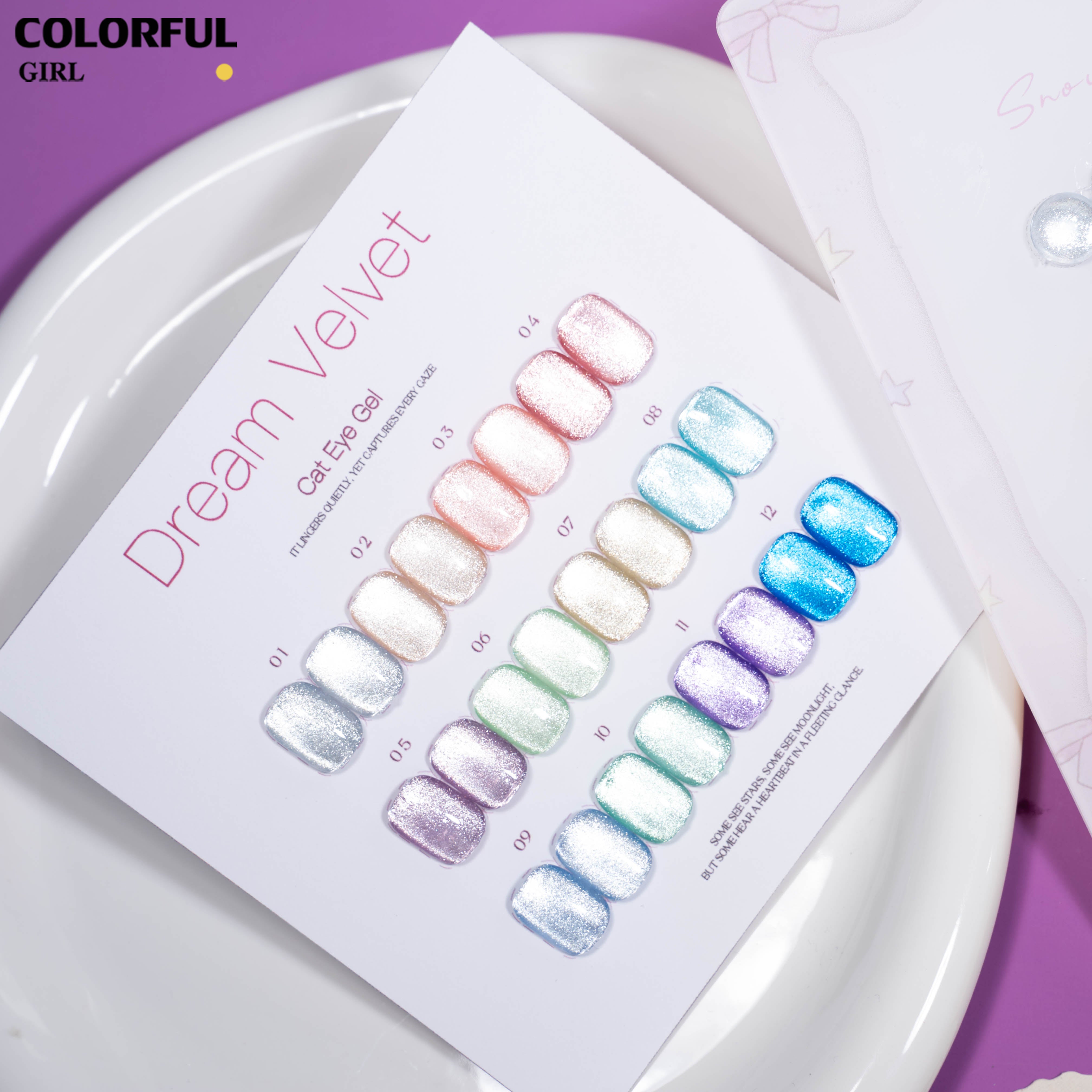 MILAN สีเจลแคทอาย 40 สี｜ลุคแก้วมุกฉ่ำวาว｜โทนสีมาคารองละมุน｜เอฟเฟกต์แสงวิบวับเหมือนแสงดาว ｜เนื้อซาตินหรูหรา ดูมีมิติทุกมุม ✨
