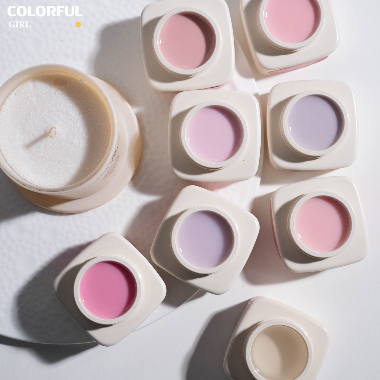 COLORFUL GIRL 5in1 Builder Gel เจลต่อเล็บ｜Natural Nude Builder Gel เจลต่อเล็บลุคธรรมชาติ｜ต่อเล็บ / เสริมหน้าเล็บ / ซ่อมเล็บ / ปรับทรง / สร้างโครงเล็บ ใช้งานได้หลากหลาย 20ml