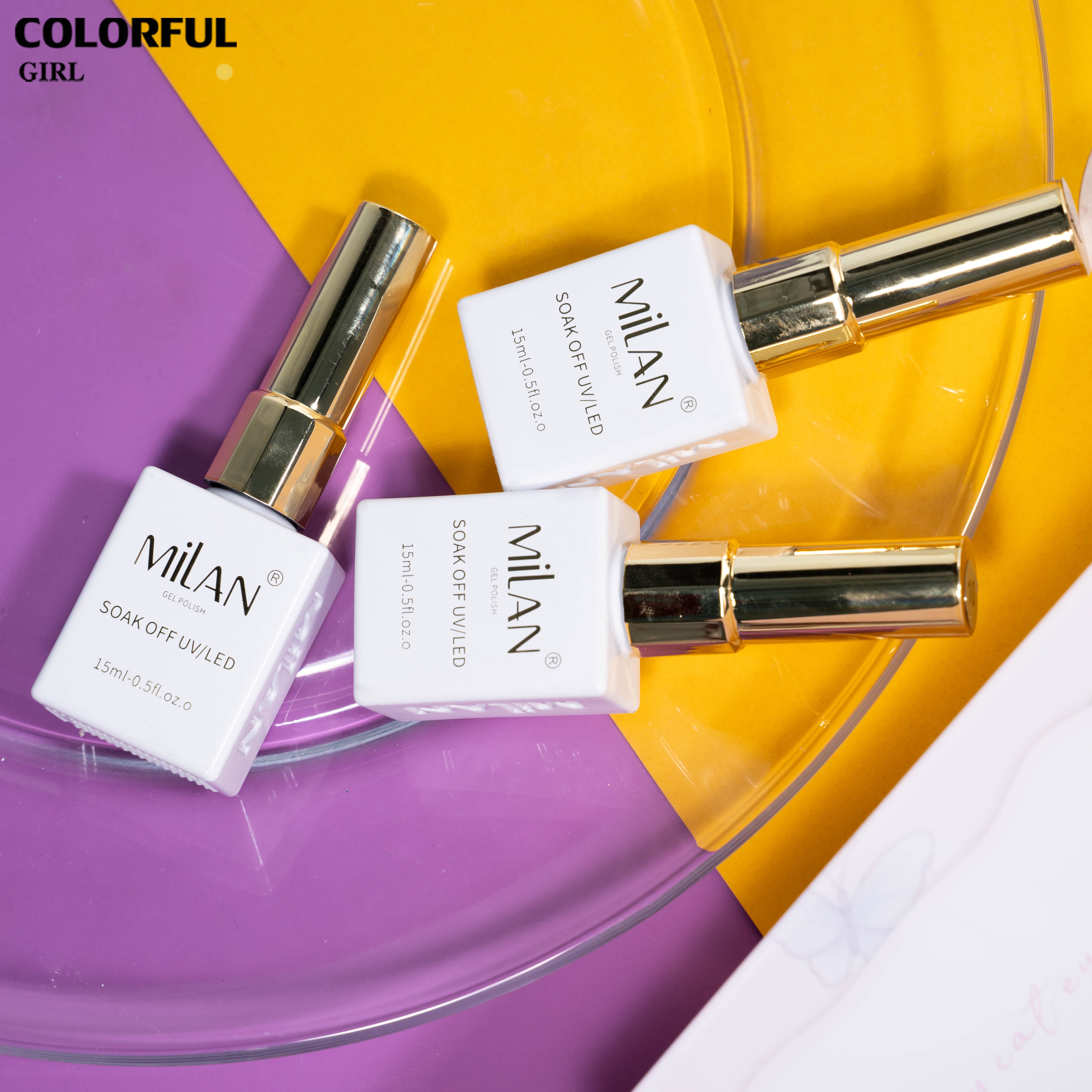 MILAN สีเจลแคทอาย 40 สี｜ลุคแก้วมุกฉ่ำวาว｜โทนสีมาคารองละมุน｜เอฟเฟกต์แสงวิบวับเหมือนแสงดาว ｜เนื้อซาตินหรูหรา ดูมีมิติทุกมุม ✨