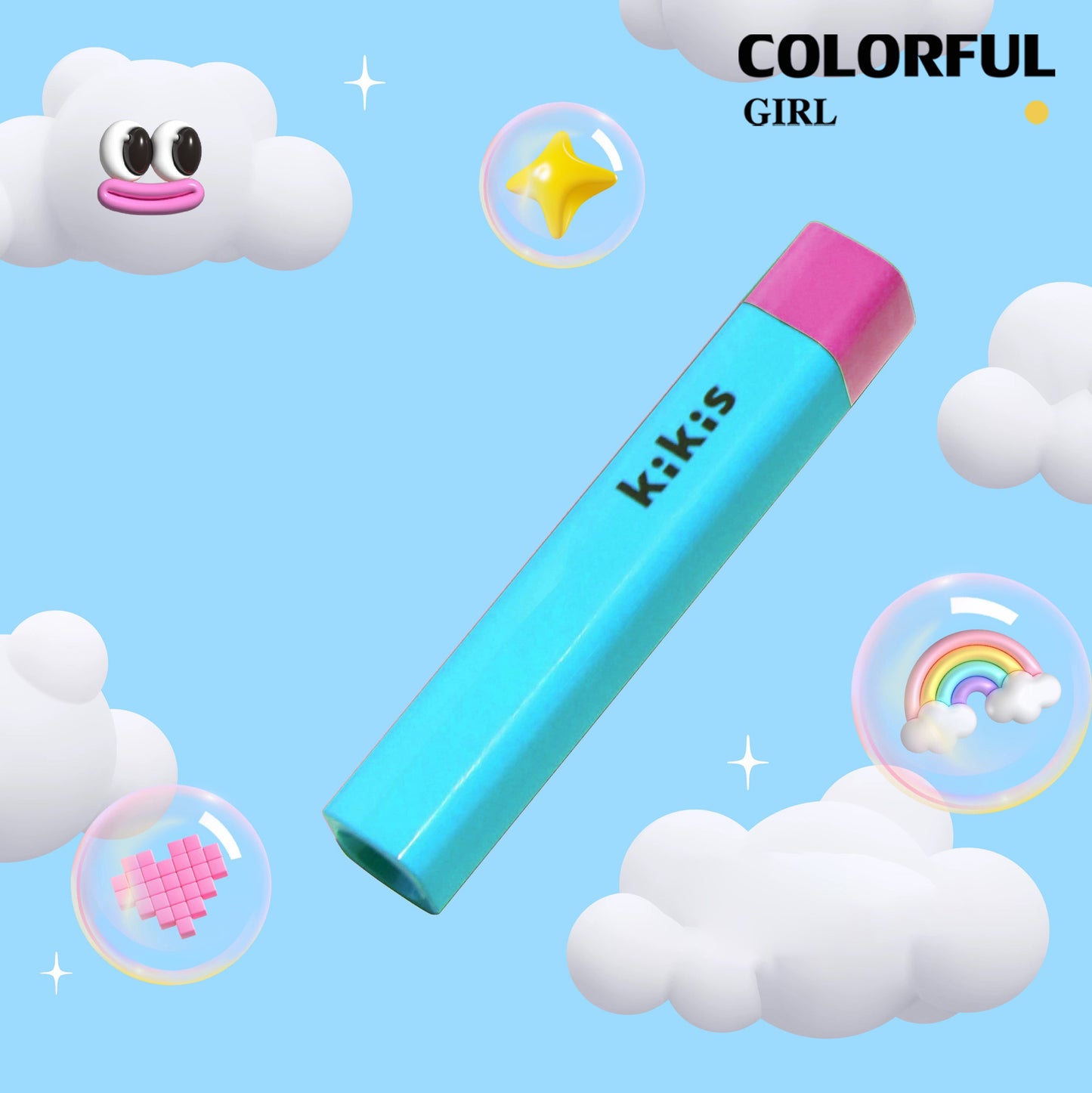 【พร้อมส่ง】ทุกสีไฟฉายอบเล็บ kikis แยกขาย ขาตั้ง / ไฟฉายอบเล็บ สี แบบพกพา 3w. ล็อกอะไหล่ ชาร์จไฟได้ สามารถใช้สำหรับอบเจลล็อคสี