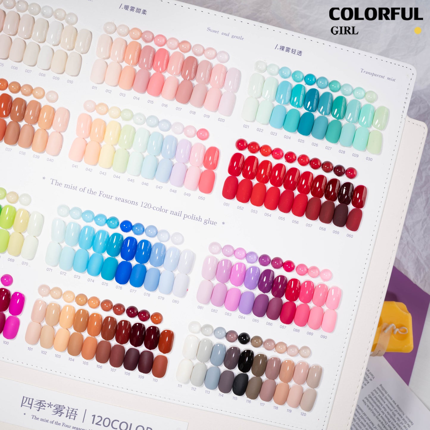 พร้อมส่ง มาใหม่ ยาทาเล็บเจล Rabia 120 สี ชุดสีพื้นสำหรับเปิดร้าน ทาได้เพ้นท์ได้ เม็ดสีชัดเจน ชุดยาทาเล็บ ชุดสีพื้น สินค้าขายดี พร้อมชาร์ตสำเร็จรูป