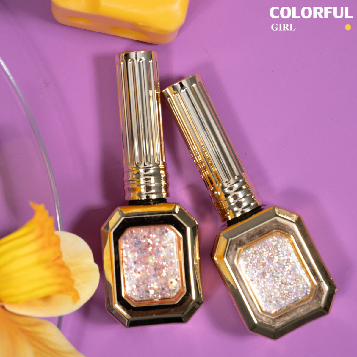 "เจลเล็บ MILAN 20 สี | สีเจลกลิตเตอร์วิบวับจัดเต็ม | วิ้งกระแทกตา เล่นแสงสุดปัง | ทาแล้วดูแพงทันที 💎(ทามาให้แล้ว พร้อมใช้งาน) สีเจลกลิตเตอร์เนื้อแน่น | "