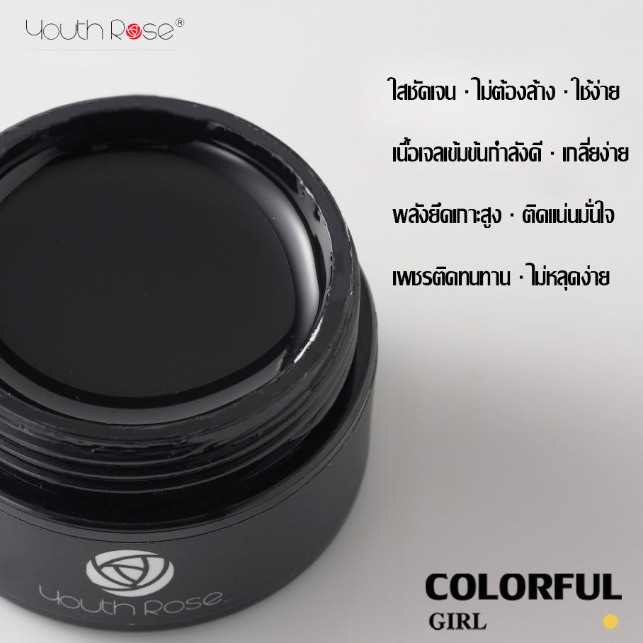กาวติดเล็บเจลแบบแรงพิเศษ กาวเจล ติดอะไหล่เล็บ แบบขวดหยด อุปกรณ์ทำเล็บ เจลปั้นนูน สามารถใช้ปั้นลายเส้น