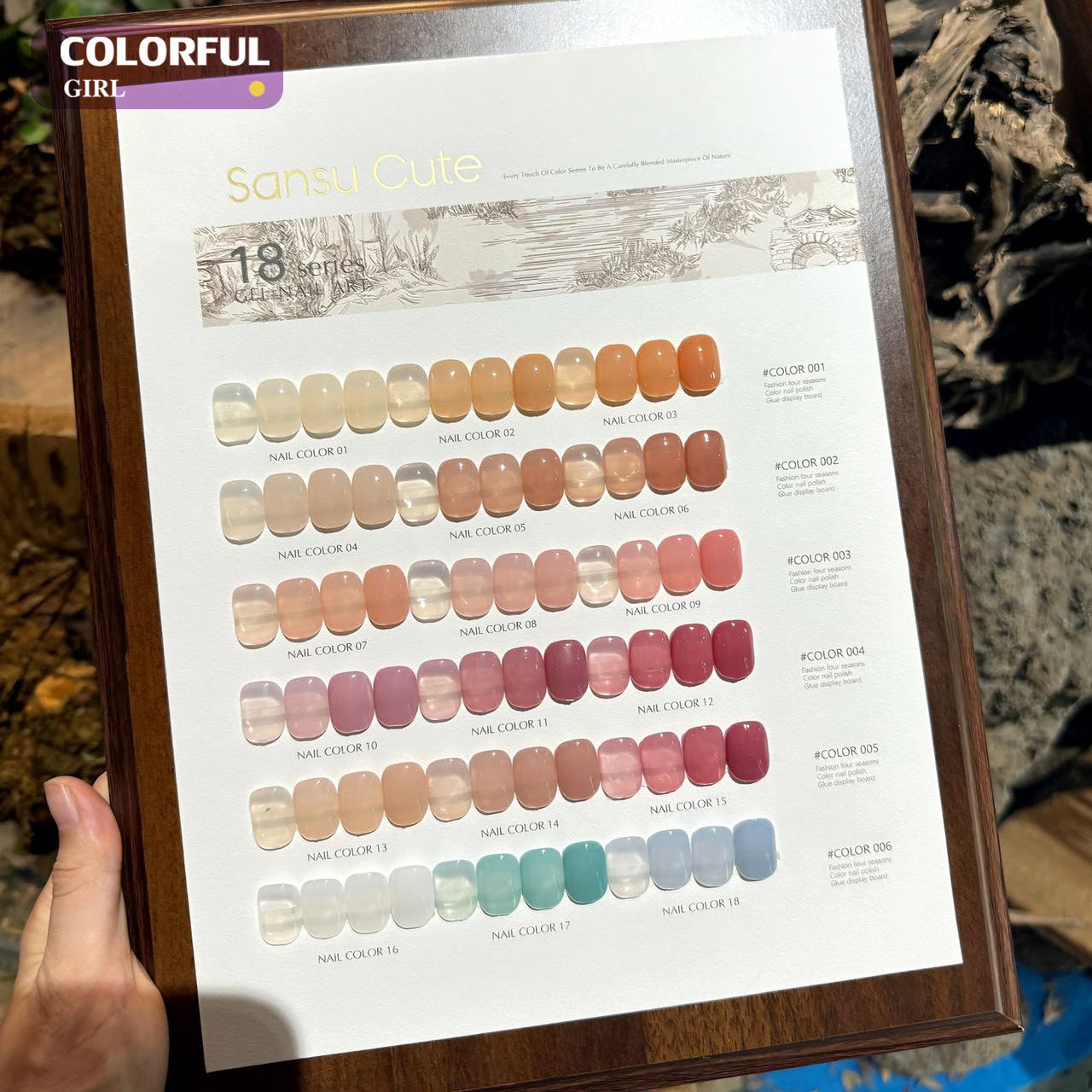 【พร้อมส่ง】SANSU16สี    สีเจลไซรัปรุ่นใหม่ 16สี ฟรีชุดชาร์จชาร์จ   เนื้อสวยละมุนค่ะ  ไม่บางจนเกินไปทาง่ายและสวยมาก  (แถม ชาร์ทสี ทามาให้แล้ว)