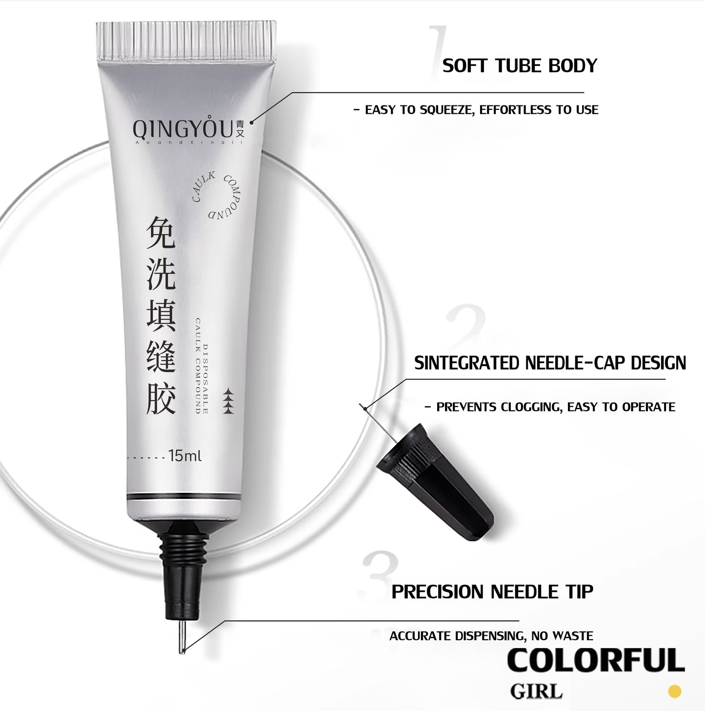 พร้อมส่ง⚡ กาวติดเล็บเจลแบบแรงพิเศษ 6Ml/15ml กาวจิว กาวเจล ติดอะไหล่เล็บ แบบขวดหยด อุปกรณ์ทำเล็บ เจลปั้นนูน สามารถใช้ปั้นลายเส้น