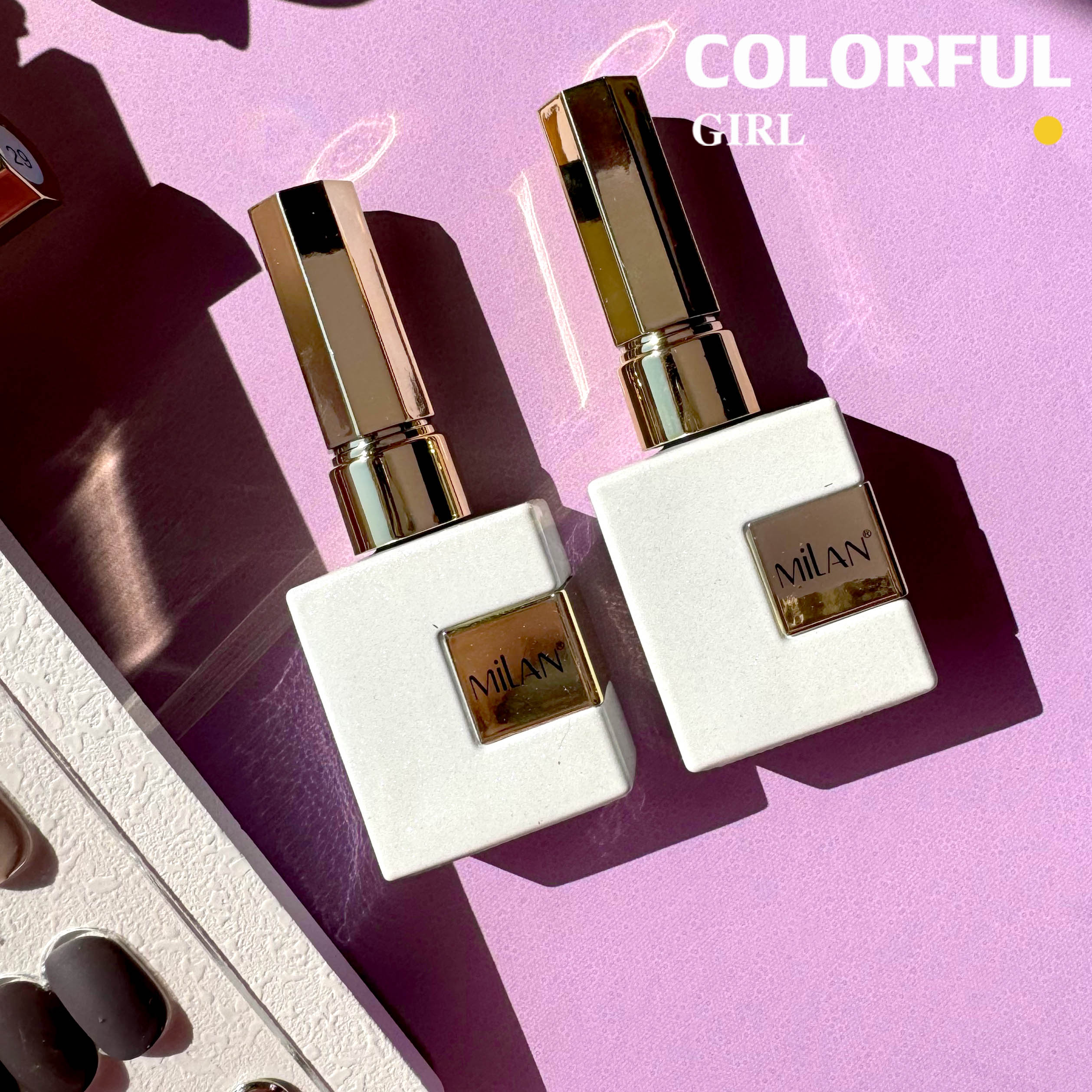【พร้อมส่ง】 สีทาเล็บเจล （MILAN 30สี) สีเจล Moranti30สี Macaron+แถมชาทสีฟร