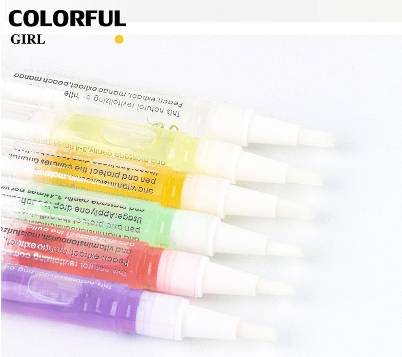 ✨พร้อมส่ง✨ออยบำรุงเล็บ กลิ่นธรรมชาติ  ออยล์บำรุงเล็บแบบปากกา น้ำมันบำรุงเล็บ น้ำมันบำรุงขอบเล็บ