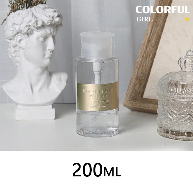 ขวดปั๊ม ใส่น้ำยาล้างเล็บ ขวดเปล่า 150ml/200ml/300ml.  ขวดปั๊มพลาสติกเปล่า