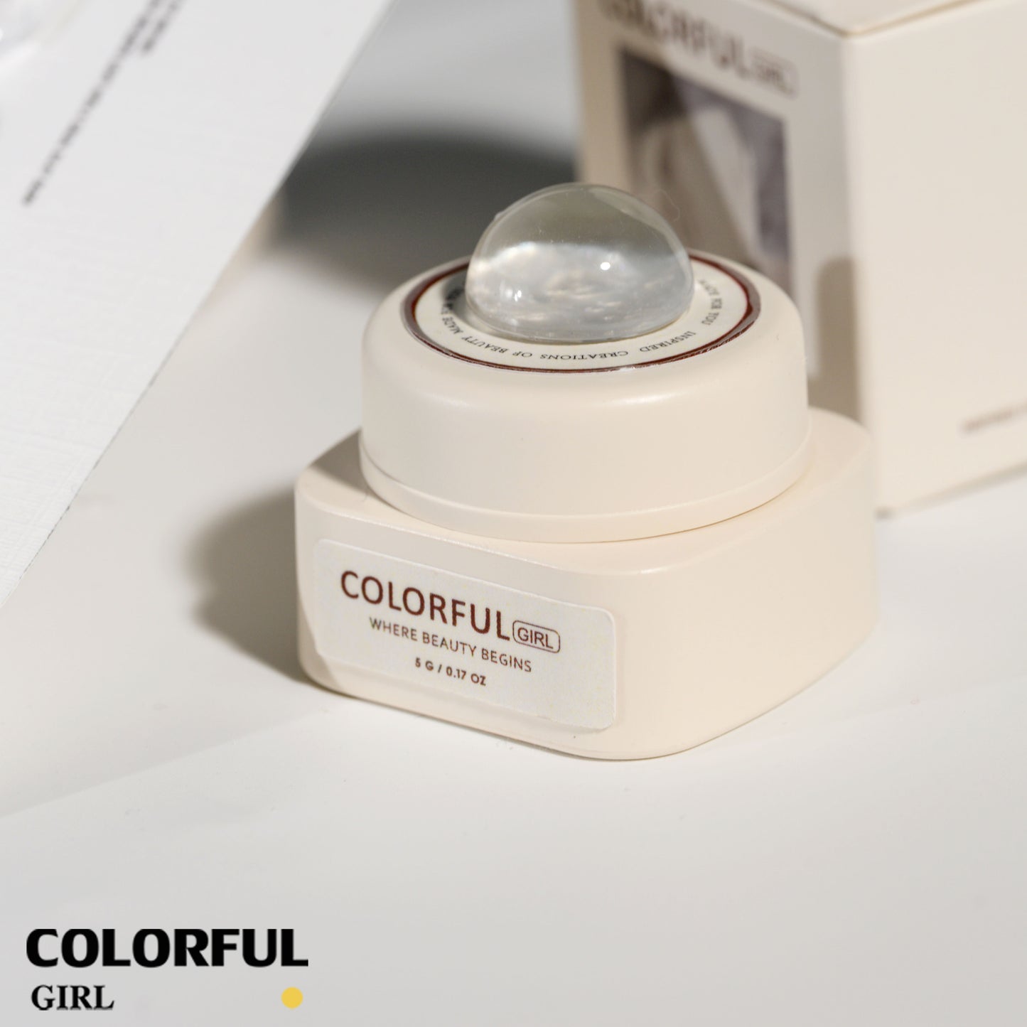 Colorful Girl Nail สีเจลมุก (ขาว / เงิน / ทอง) ปริมาณ 5 กรัม / เนื้อเจลข้น ช่วยให้ลวดลายชัดเจนยิ่งขึ้น สีเจลมุกขาว เหมาะสำหรับทำลายหินอ่อน สีสวย เงาวาว ดูหรูมีมิติ