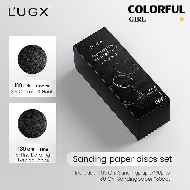 LUGX LG-628 เครื่องขัดเท้าไฟฟ้า ปรับระดับได้ 3 ระดับ ขัดส้นเท้า ผิวด้าน หนังกำพร้า แบต 2500mAh ใช้ได้ 8–10 ชม. เครื่องขัดส้นเท้าไฟฟ้าอัจฉริยะ